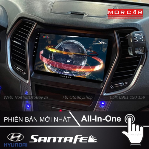 Màn Hình Android Hyundai SantaFe 2013-2017 20 Man hinh Cho xe Santafe 2013 2017 3