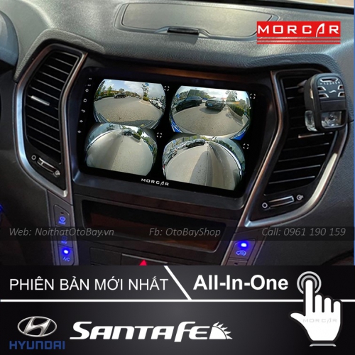 Màn Hình Android Hyundai SantaFe 2013-2017 17 Man hinh Cho xe Santafe 2013 2017 6