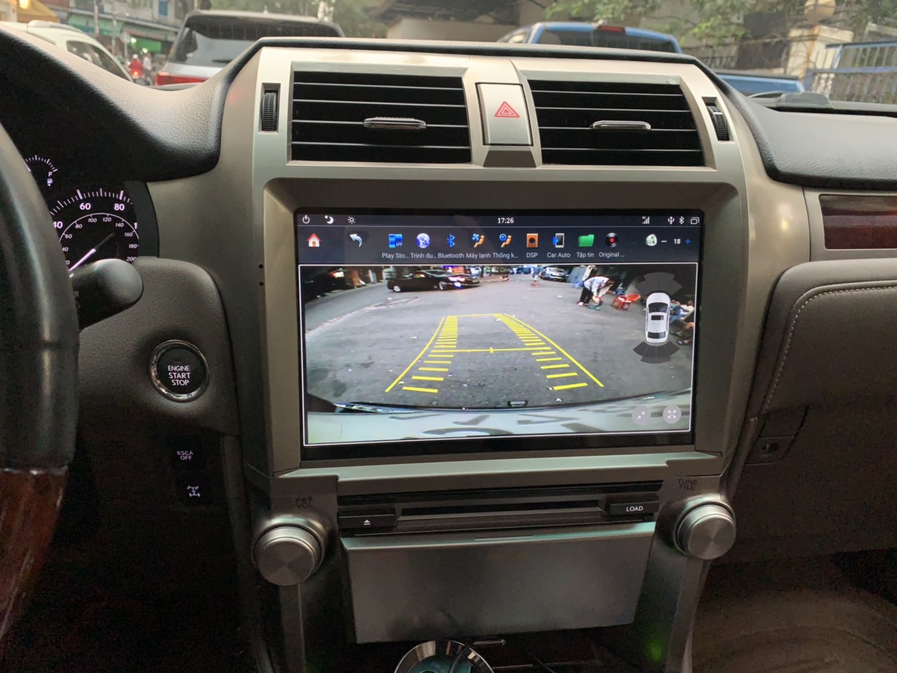 màn hình android Lexus Gx