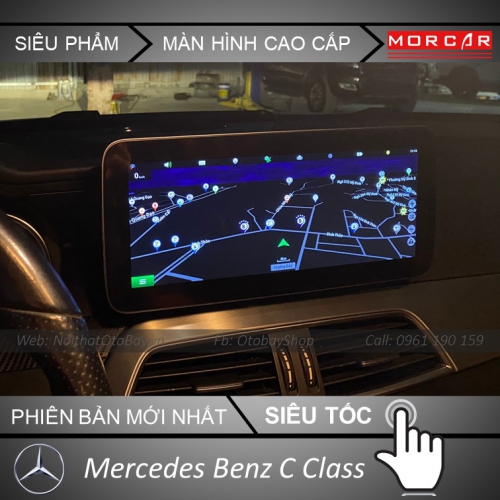 Man hinh Cho Mercedes C-Class 2011 2014 - Dẫn Đường