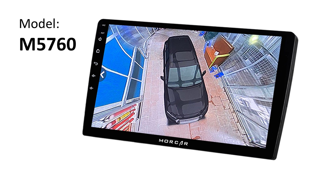 Morcar M5760 - Hệ thống Màn Android tích hợp Camera 360 11 Màn hình Morcar M5760 | Camera 360 Mô hình 3D