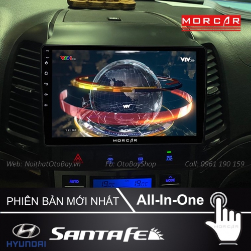 Màn Hình Android Hyundai SantaFe 2006-2012 16 Man hinh Santafe 2006 2012 4