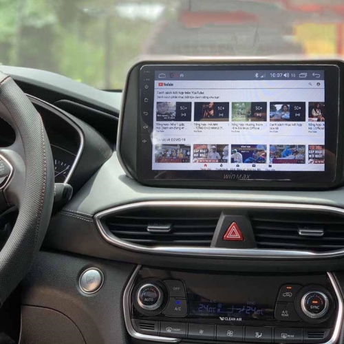 Man hinh Santafe hien dai nhat