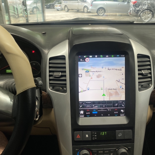 Màn Hình Android Tesla Chevrolet Captiva 19 Màn hình Tesla Captiva công nghệ mới nhất