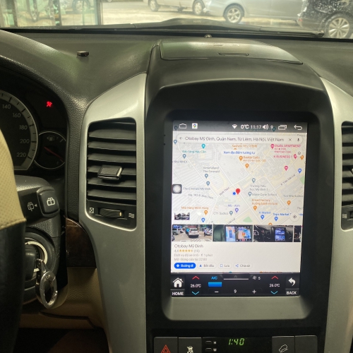 Màn Hình Android Tesla Chevrolet Captiva 20 Màn hình Tesla Captiva công nghệ mới nhất