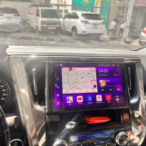 Hệ Thống Màn Hình Android & Camera 360 Cho Alphard 2015-2023 33 Màn hình Android 2K nét nhất cho Toyota Alphard