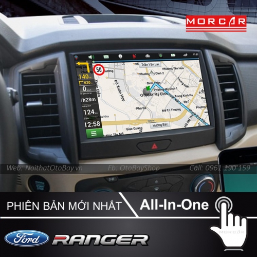 Màn Hình Android Ford Ranger XLT 2015-2019 16 Man hinh XE Ranger XLT 2015 2019 3