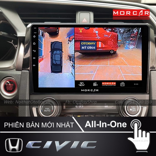 Màn Hình Android Honda Civic 2016-2020 21 Man hinh Xe Civic 2016 2020 8