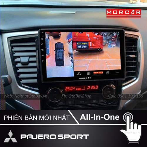 Man hinh Xe Pajero Sport 2020 2021 7
