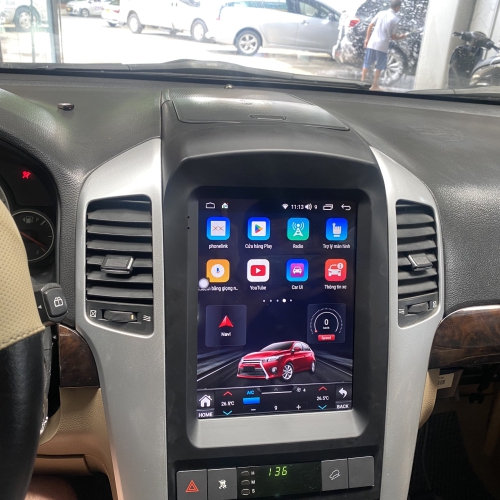Màn Hình Android Tesla Chevrolet Captiva 12 màn hình tesla Captiva