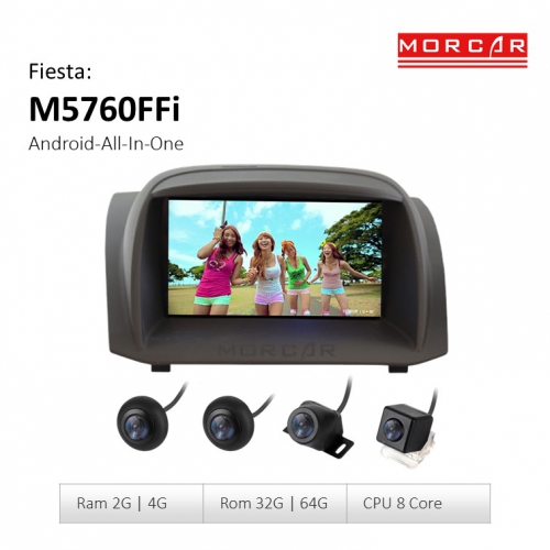 Man hinh android Fiesta Morcar M5760FFi 5