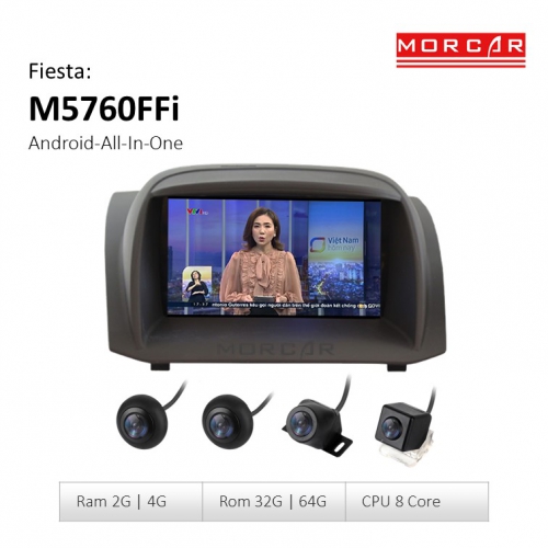 Man hinh android Fiesta Morcar M5760FFi 6