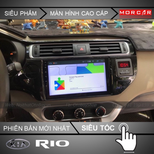 Man hinh android Morcar cho xe Kia Rio 2015 2016 4