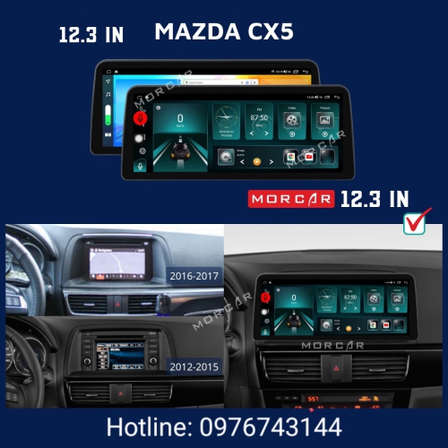 Màn hình Android Mazda Cx5 công nghệ mới nhất