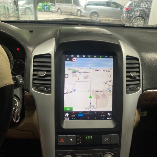 Màn Hình Android Tesla Chevrolet Captiva 15 Màn hình Tesla Captiva công nghệ mới nhất