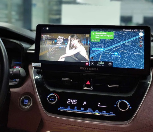 Màn Hình Android Toyota Cross 12.3 inches 2020-2025 19 Màn hình android Toyota cross mới nhất