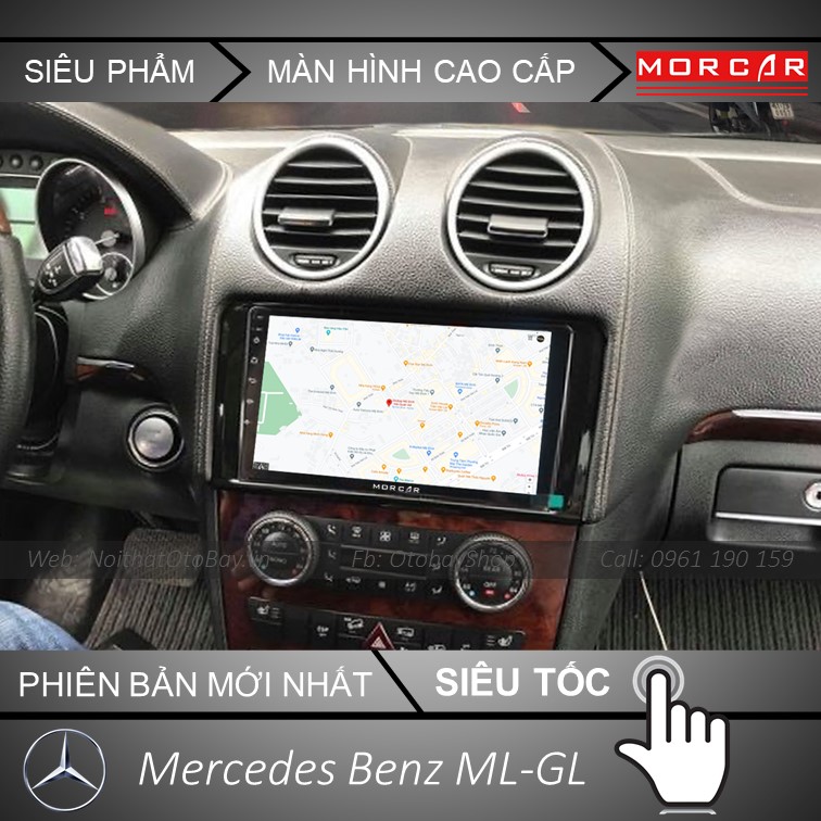 Màn hình cho Mercedes ML-GL 2005-2012 - Dẫn đường
