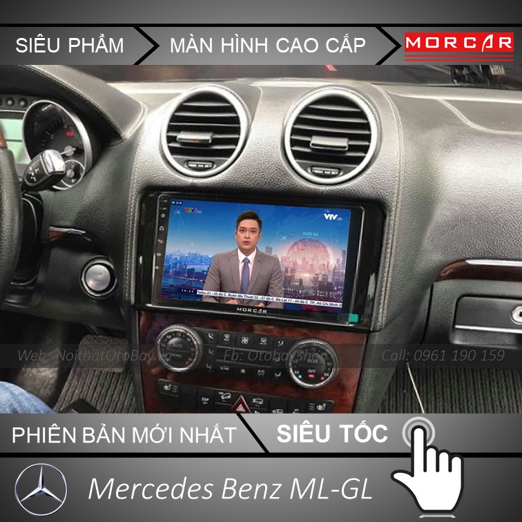 Màn hình cho Mercedes ML-GL 2005-2012 - Xem tivi