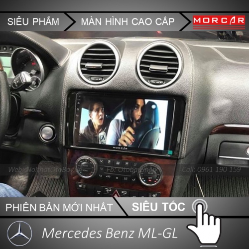 Tính năng giải trí của màn hình ô tô morcar cho xe Mercedes