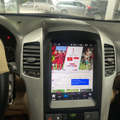 Màn Hình Android Tesla Chevrolet Captiva 16 màn hình tesla Captiva