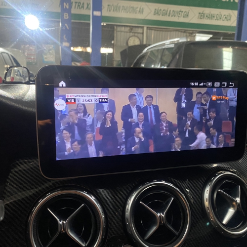 Màn hình Android lắp cho Mercedes GLA, CLA công nghệ mới nhất