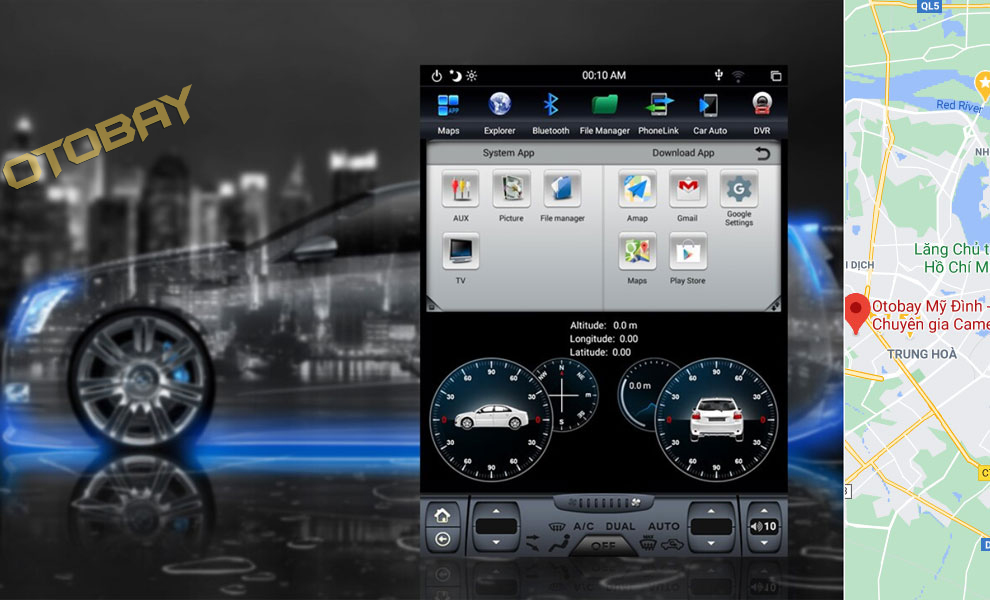 Review số 1 về màn hình ô tô fujitsu 10 màn hình tesla android