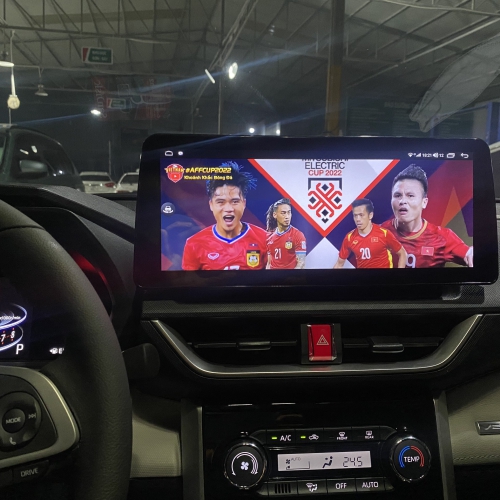 Màn hình Android 12,3" tích hợp camera 360 Toyota Veloz