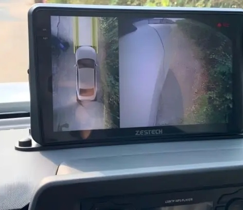 Màn hình Android Vinfast EC Van 6 Camera lùi và camera 360 Vinfast EC Van