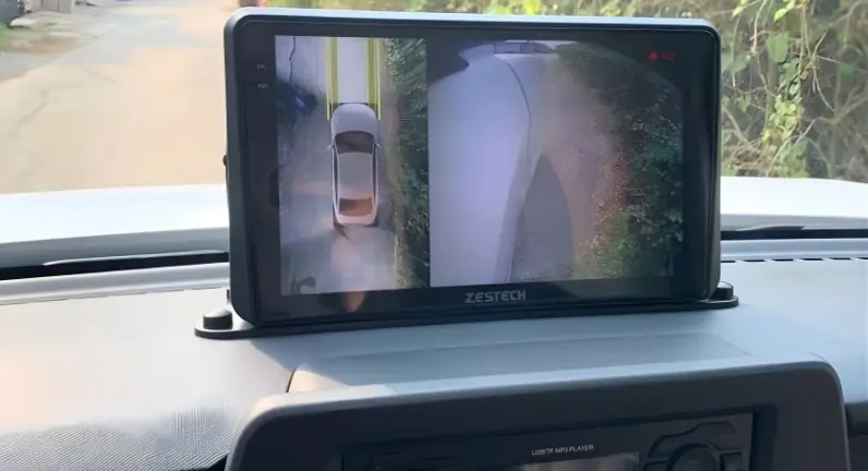 Màn hình và camera 360 xe Vinfast EC Van Camera lùi và camera 360 Vinfast EC Van