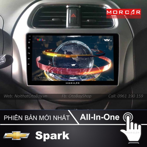 Man hinh xe Spark 2018 2020 3