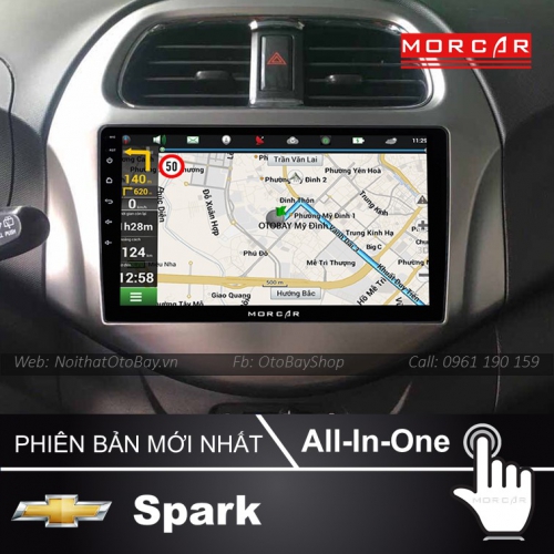 Man hinh xe Spark 2018 2020 4