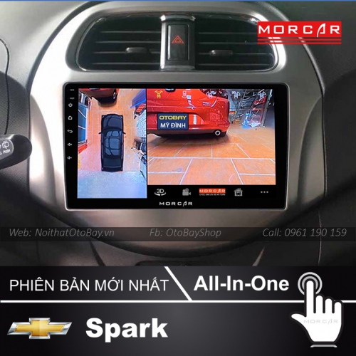Man hinh xe Spark 2018 2020 7