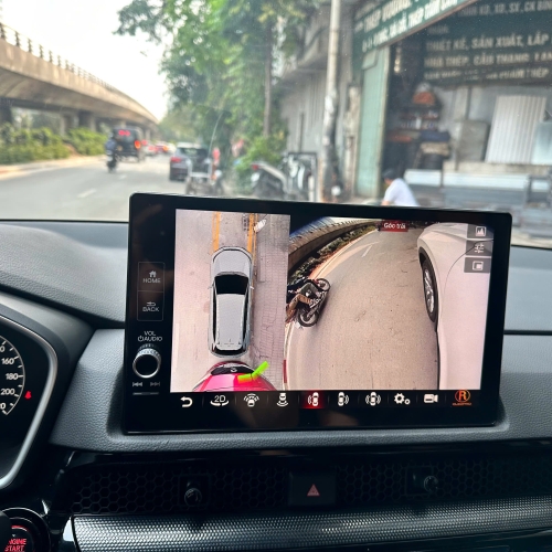 Màn Android và camera 360 Honda CRV 2023-2025