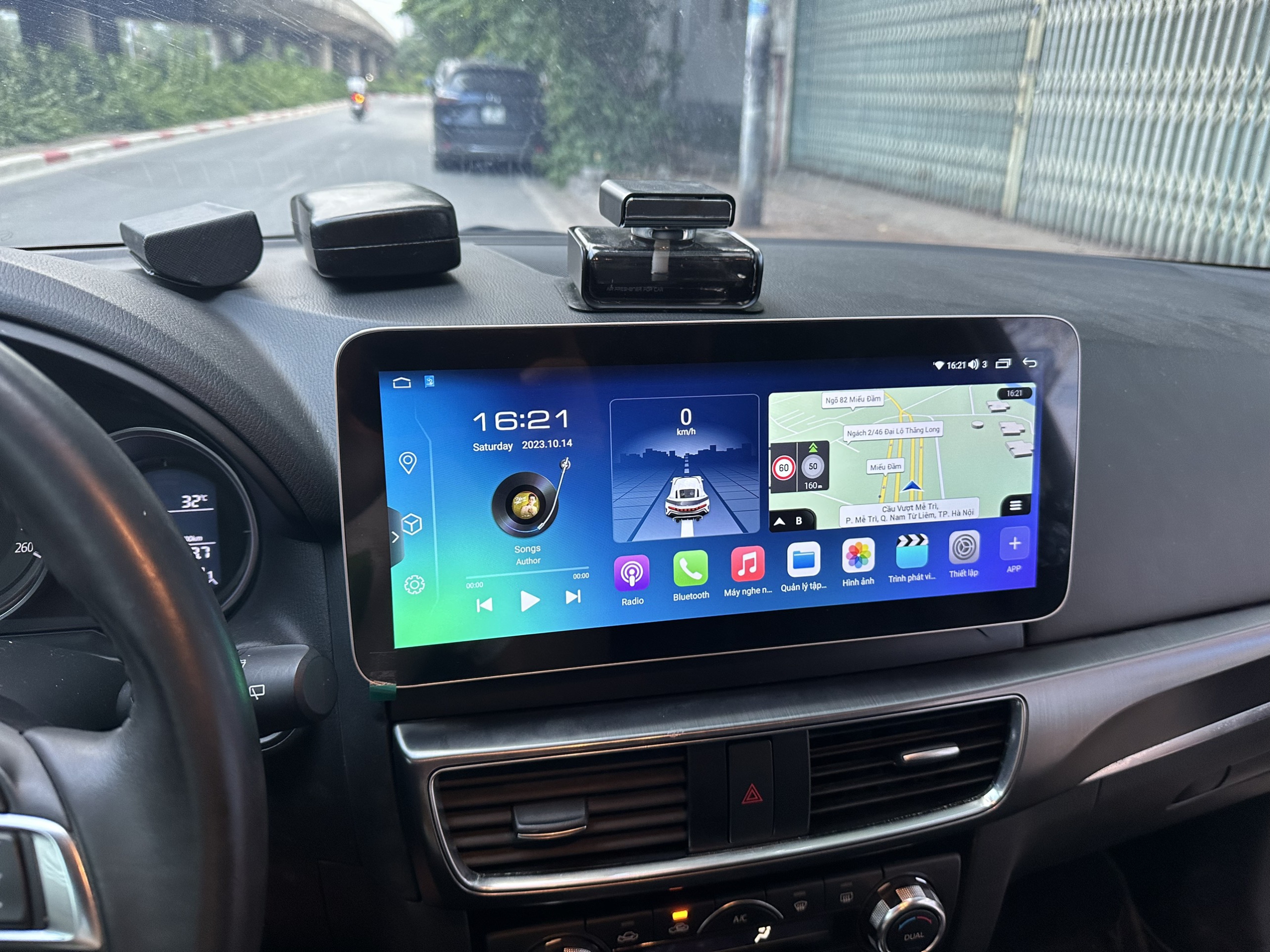 Màn hình Android 12,3" trên Mazda Cx5 2012-2017 công nghệ mới nhất