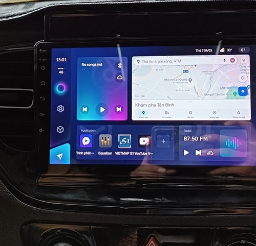 Màn hình Android Hyundai Accent 2022 công nghệ mới nhất