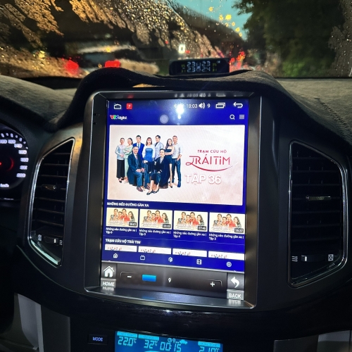 Xem youtube trên màn hình Tesla Captiva 2012-2015