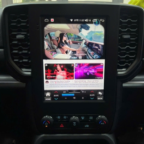 Bộ màn hình Android Ford Everest 2023,2024,2025 và camera 360 công nghệ mới nhất