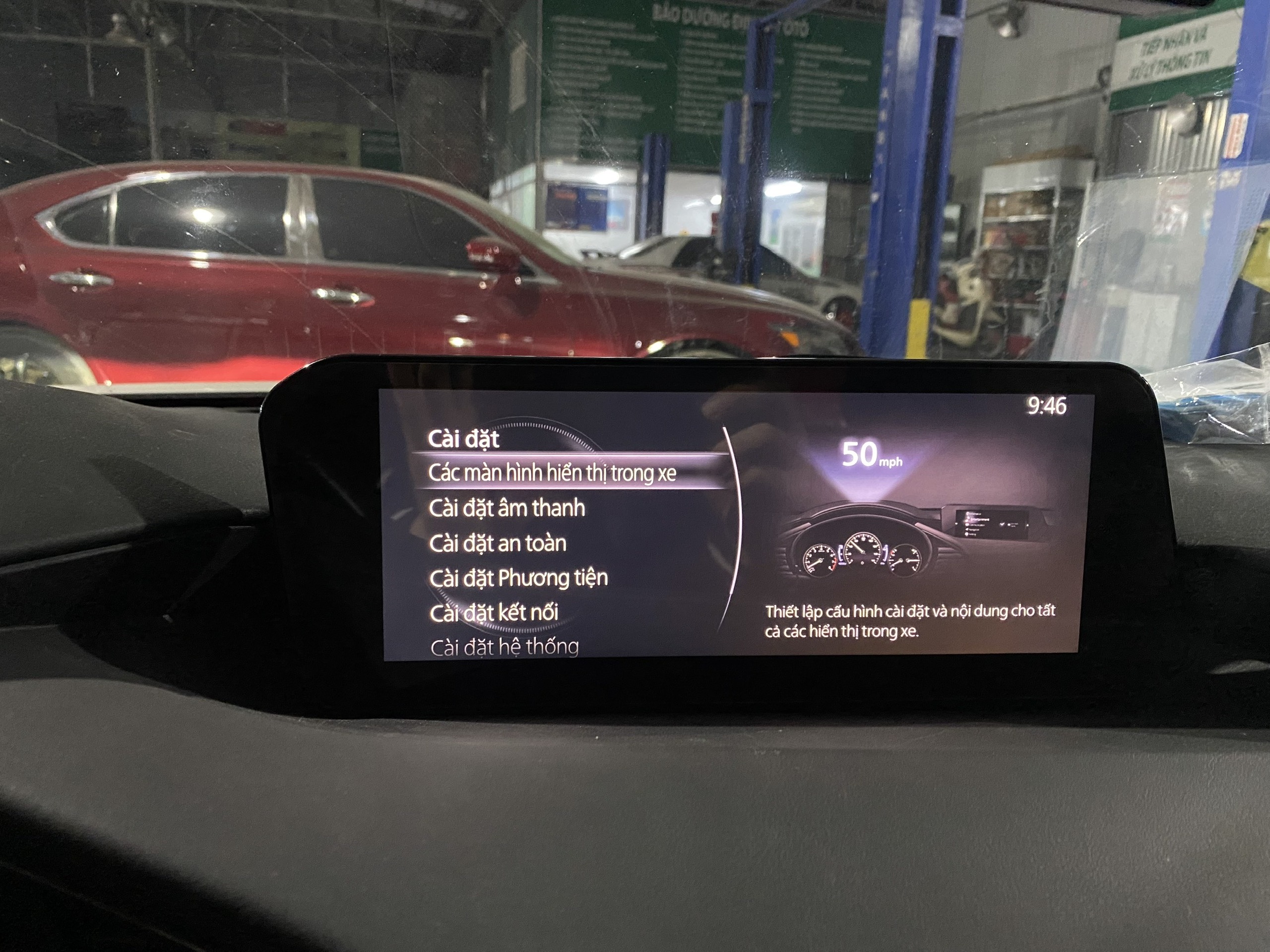 Màn hình Android thiết kế theo xe Mazda CX30