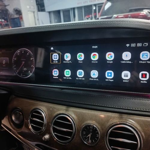 Màn Android theo xe Mer S 2014-2015-2016-2017-2018-2019