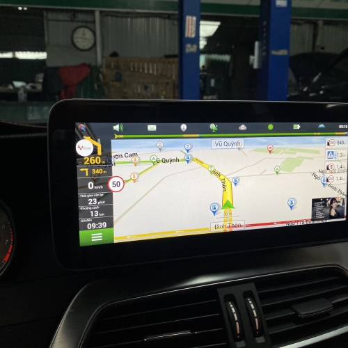 Màn hình Android Mercedes C Class công nghệ hiện đại nhất