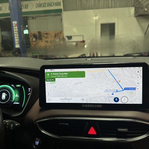 Dẫn đường trên màn hình Android 12,3