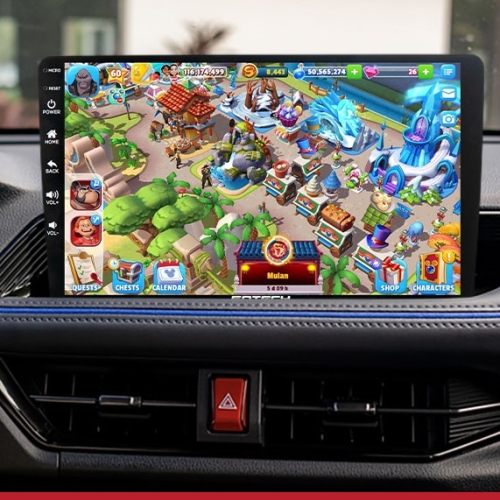 Bộ màn Android theo xe Yaris Cross 2024-2025 công nghệ hiện đại nhất