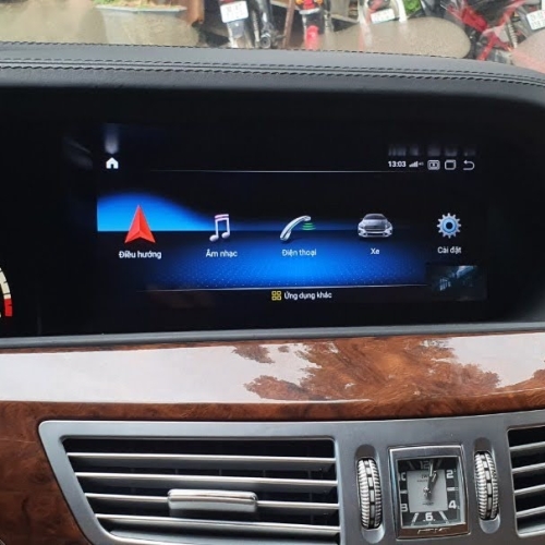màn Android Mercedes S-class 2008-2013