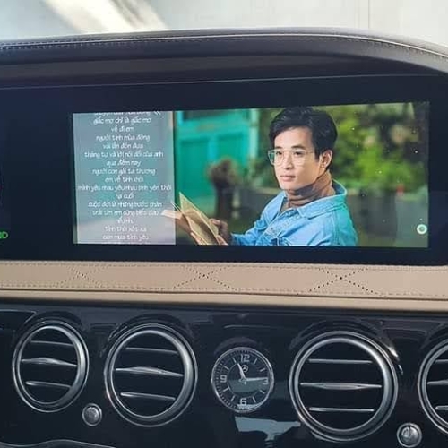 Xem youtube trên màn hình Mercedes S400 S500