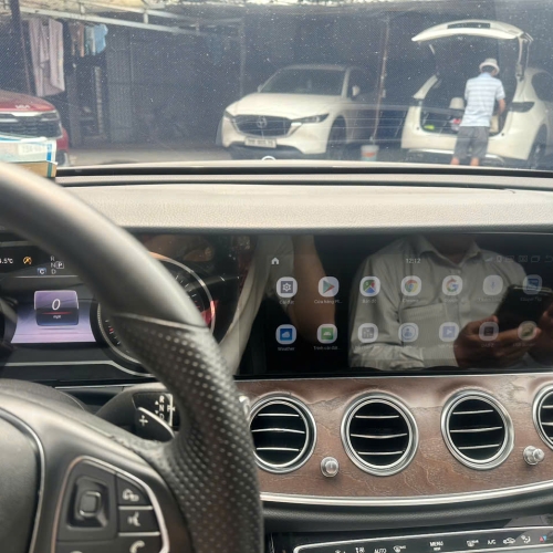 Màn hình Android và camera 360 Mercedes E200 2020