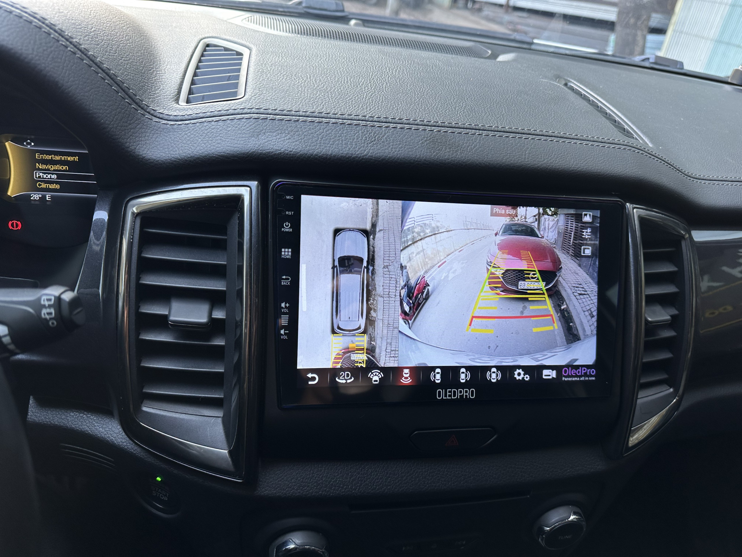 Màn hình Android và camera 360 chát luọng tót nhát cho Ford Everest 2015 2020 scaled