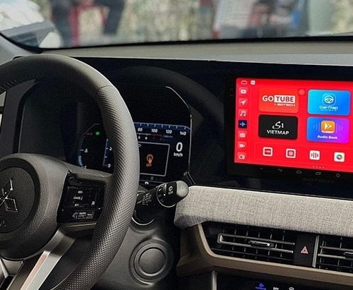 Bộ màn hình Android và camera 360 cho Mitsubishi Xforce