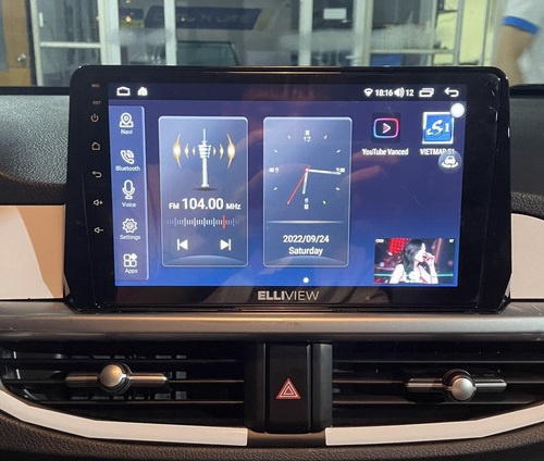 Màn hình Android Kia Morning 2022 2023