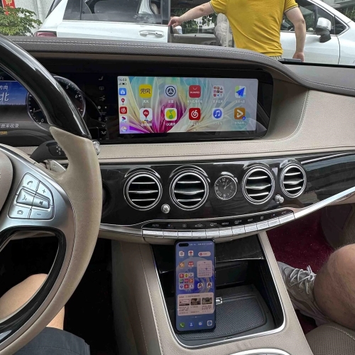 Xem youtube trên màn hình Mercedes S400 S500