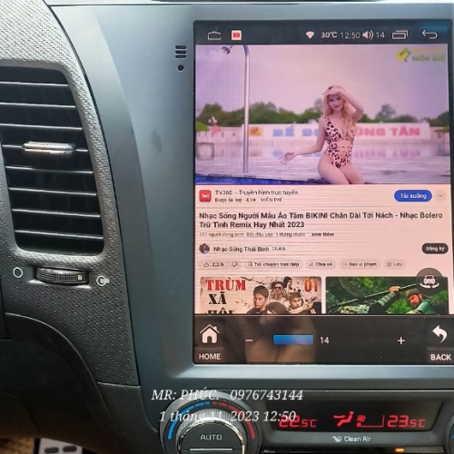 Màn hình Tesla và camera 360 Kia K3|Cerato 2012-2018